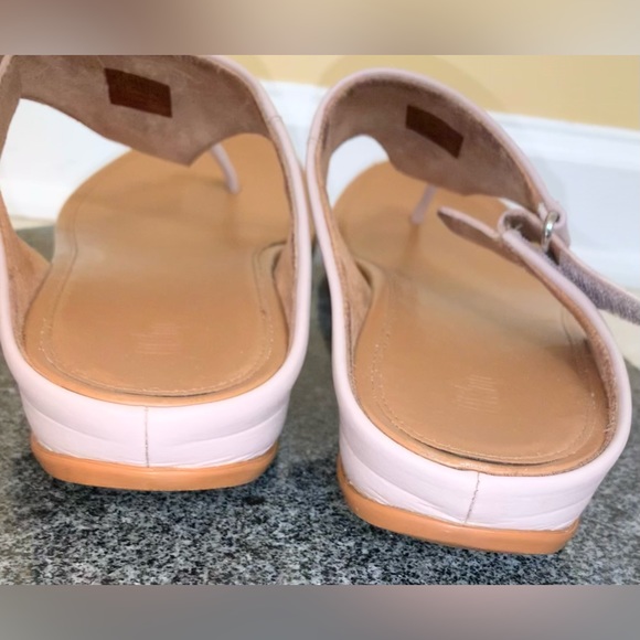 FITFLOP brand tan sandals womens flip flops size 10 - Picture 5 of 12